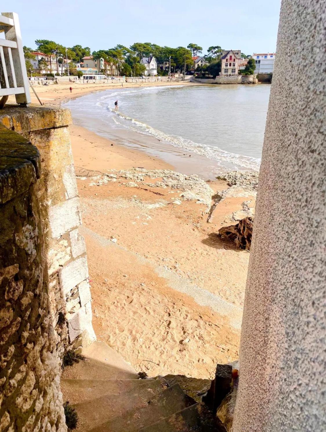 Ferienwohnung La Plagiste Saint-Palais-sur-Mer Exterior foto